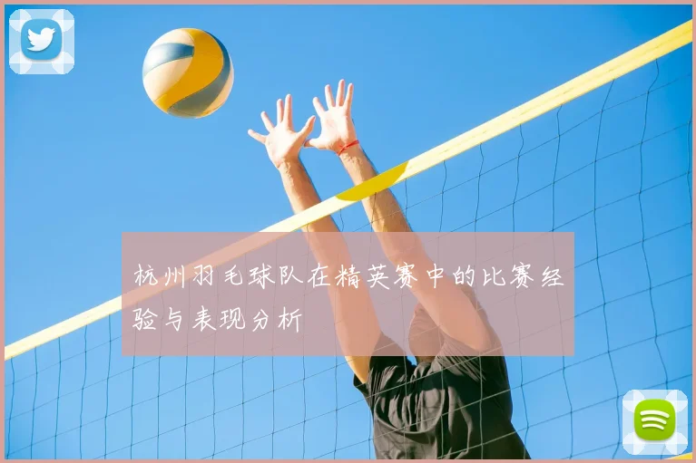 杭州羽毛球队在精英赛中的比赛经验与表现分析